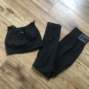 Gymshark high waisted Flex Set size Large